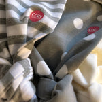 3 Pack | Cozy Cocoon Set | Stripe, Dots, White-Cozy Cocoon